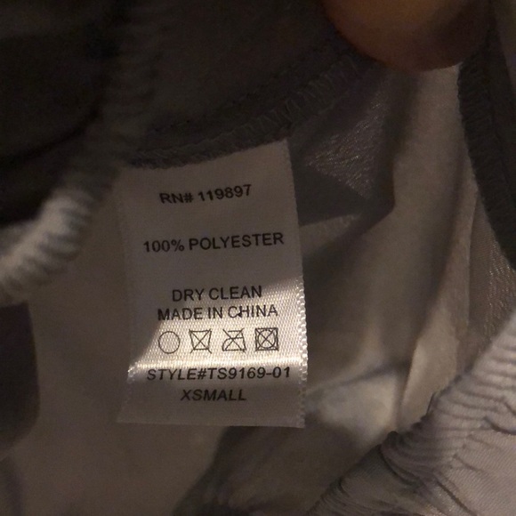 Collective Concepts Gray Wrap Top - Picture 6 of 7